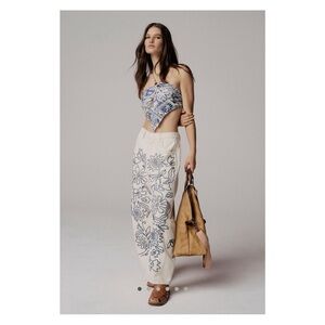 We The Free Good Luck Soutache Barrel Jeans